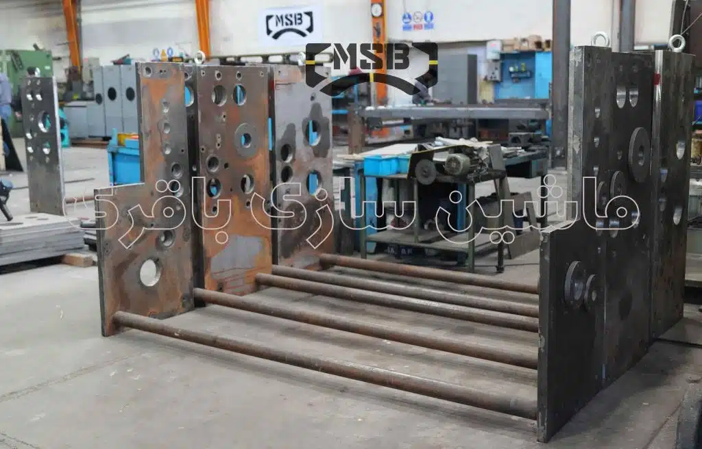 بدنه خام دستگاه چاپ کارتن سازی